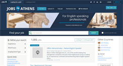 Desktop Screenshot of jobinathens.com